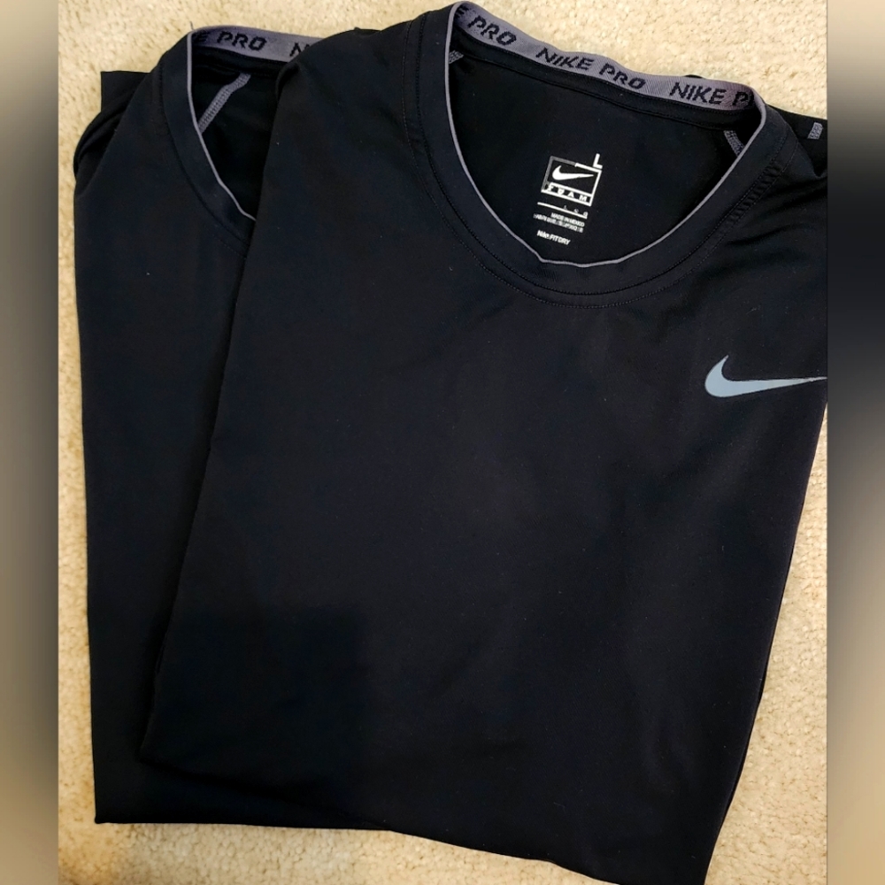 Black Nike Pro Dry Fit T shirt